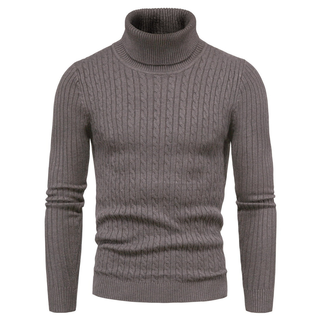 Herren komfortabler Rollkragenpullover Echoarchiv