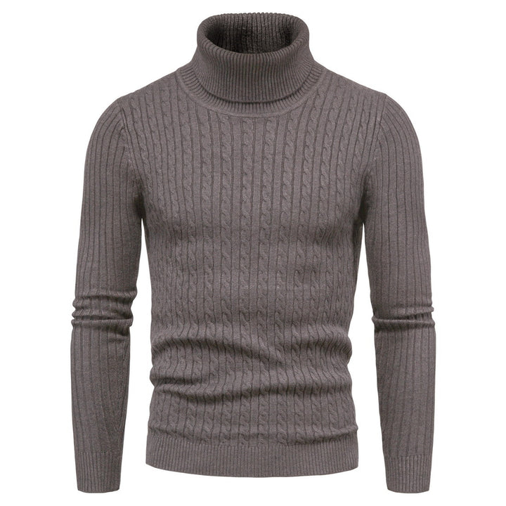 Herren komfortabler Rollkragenpullover Echoarchiv