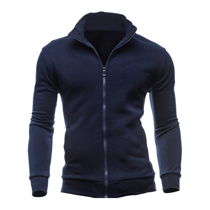 Herren sportlicher Stehkragenpullover Echoarchiv