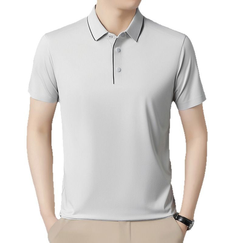Herren stilvolles Poloshirt mit innovativer feuchtigkeitsableitender Technologie Echoarchiv