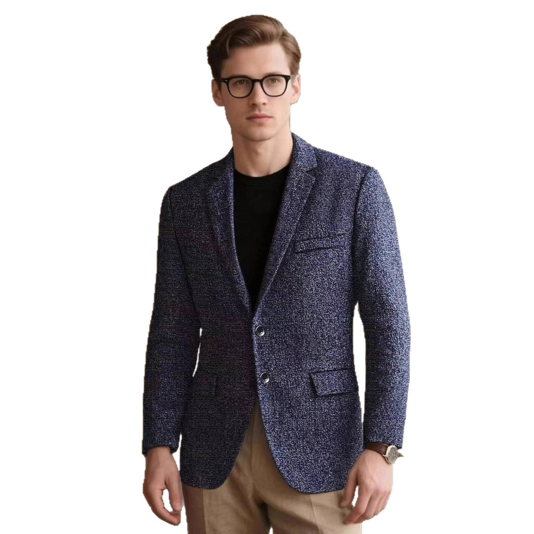 Herren Smart-Casual Blazer mit strukturiertem Gewebe Echoarchiv