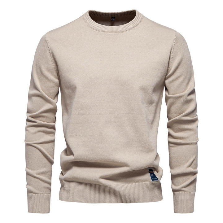 Herren Strickpullover aus hochwertiger Baumwollmischung mit angenehmer Passform Echoarchiv