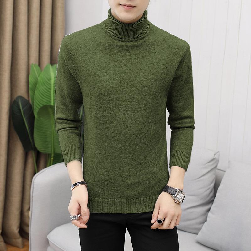 Herren Rollkragenpullover aus weichem Merinowolle Echoarchiv
