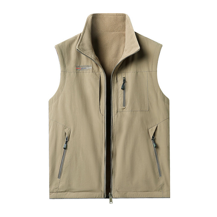 Herren Warmgefütterte Outdoor-Weste Echo Archiv