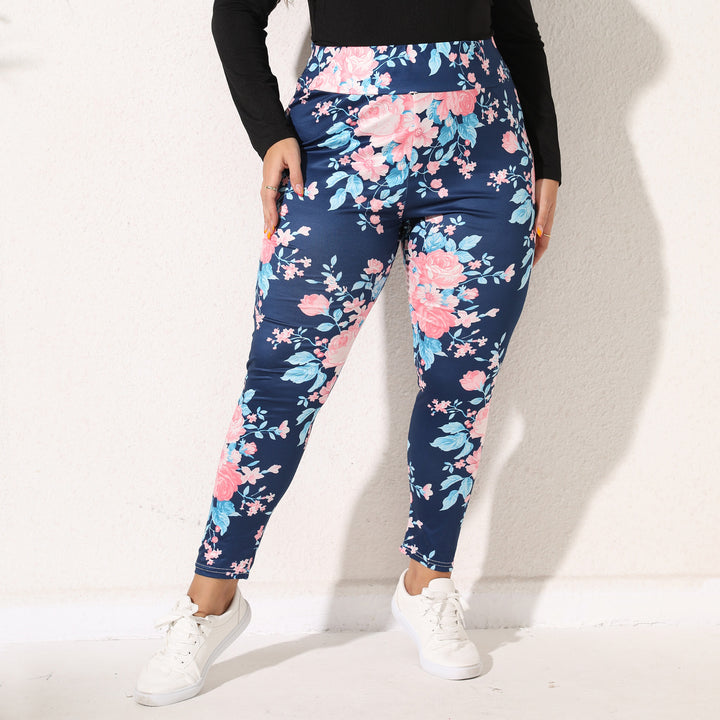 Damen Blumenleggings Echo Archiv