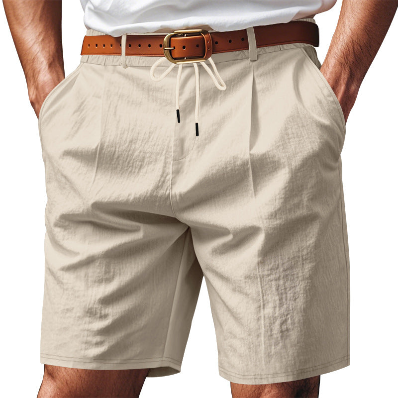 Herren lockere Shorts mit elastischem Bund und Kordelzug Echoarchiv