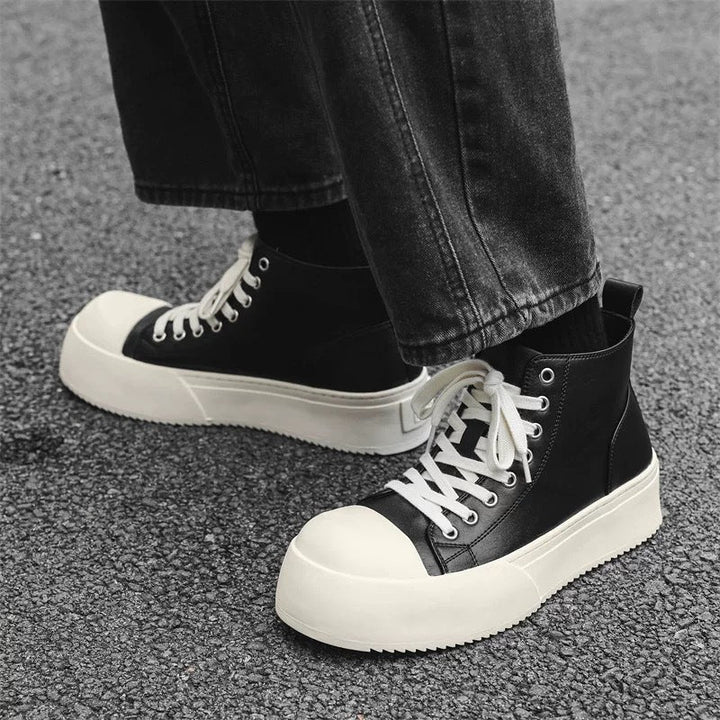 Damen Hohe Sneakers mit modischem Plateau und robustem Obermaterial Echo Archiv
