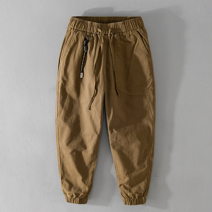 Herren Cargo-Joggerhose mit elastischem Bund und Bündchen Echoarchiv