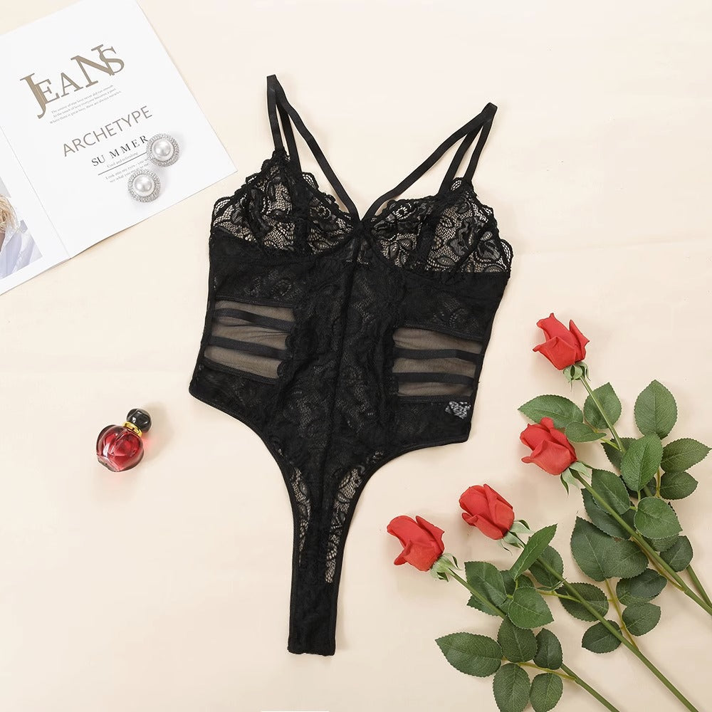 Damen Spitzenbody mit verführerischen Details Echo Archiv
