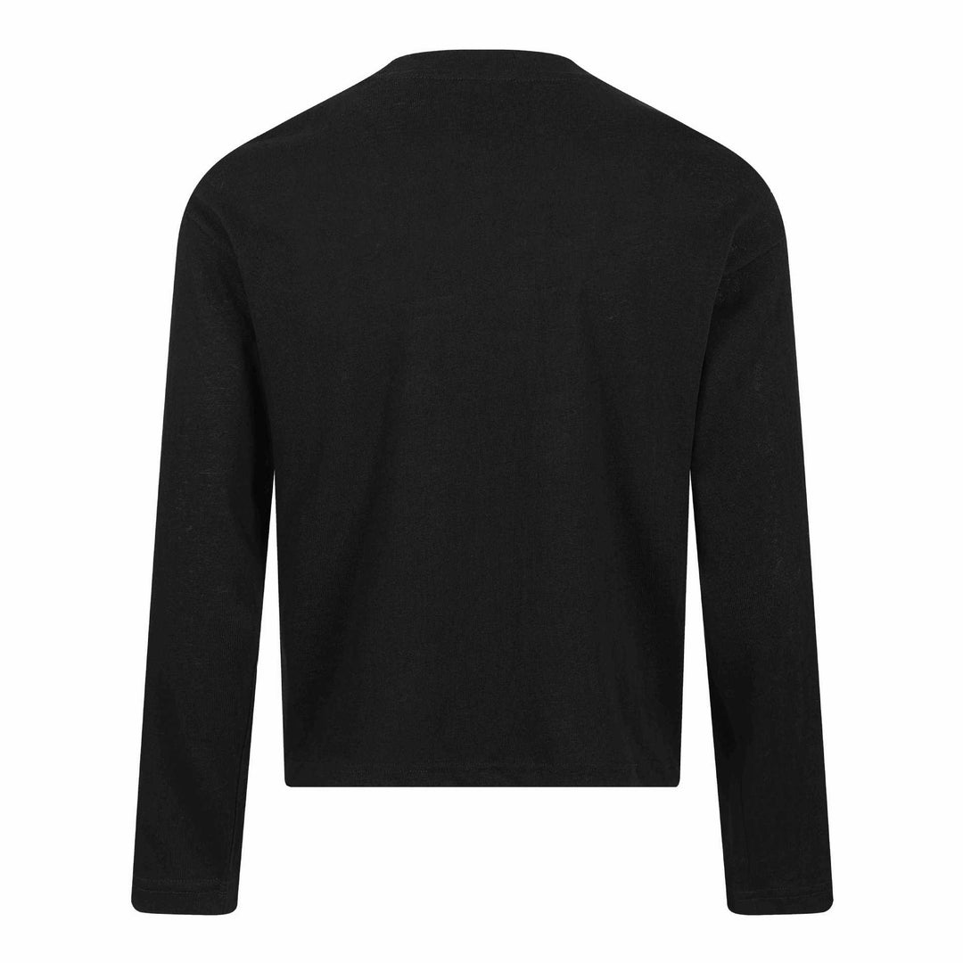Unisex Langärmeliges Printshirt aus leichter Baumwollmischung Echoarchiv
