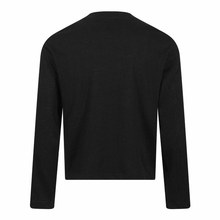 Unisex Langärmeliges Printshirt aus leichter Baumwollmischung Echoarchiv