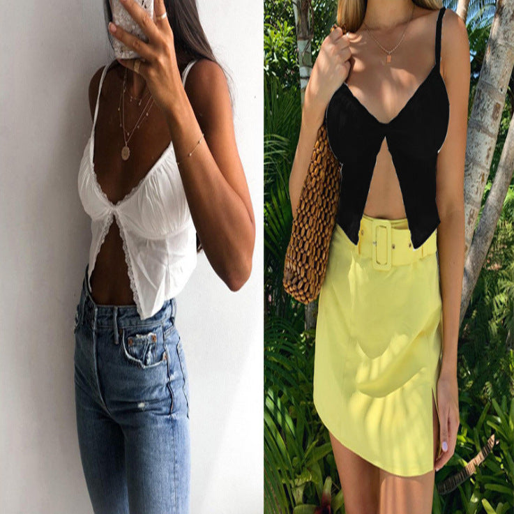 Damen Verführerisches Spitzen-Bustier mit zarten Rüschen Echo Archiv