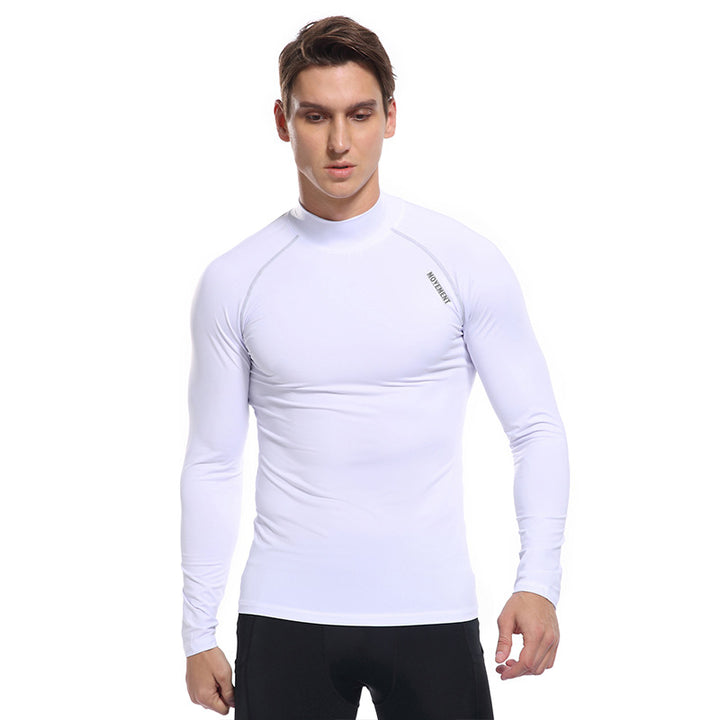 Herren Funktionales Langarmshirt mit hohem Kragen Echoarchiv