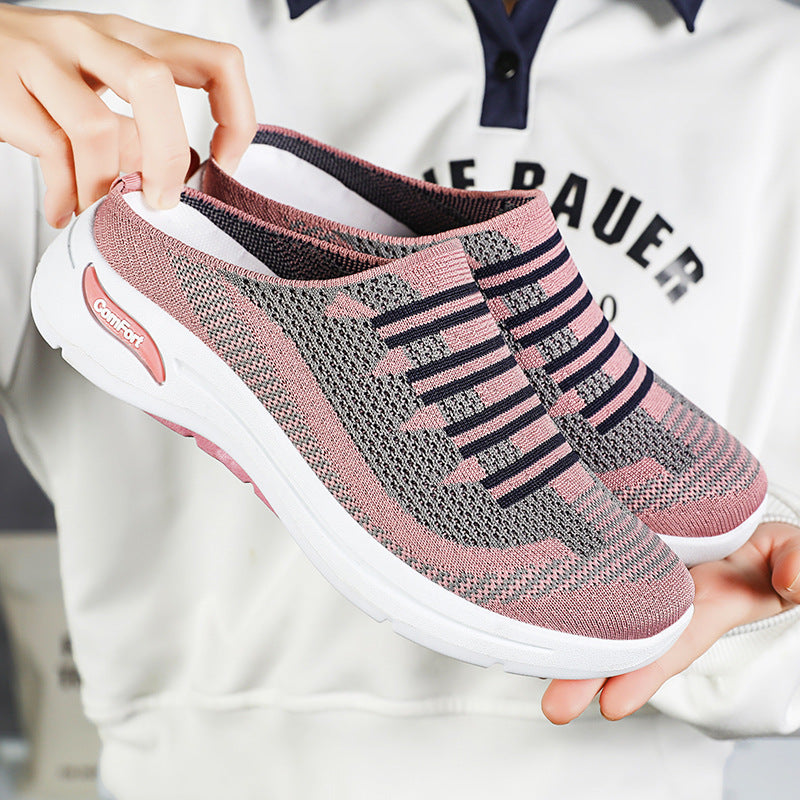 Damen Komfortable Slip-On Sneakers mit elastischem Obermaterial Echo Archiv