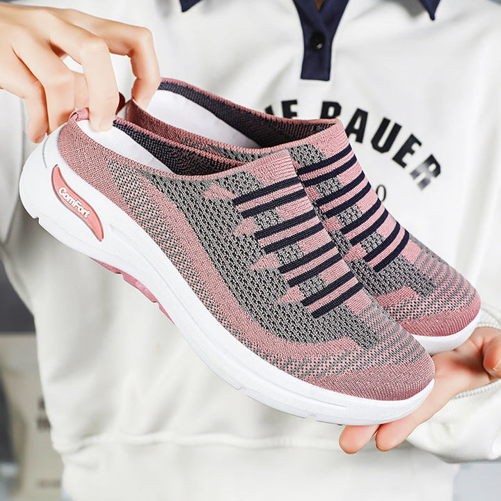 Damen Komfortable Slip-On Sneakers mit elastischem Obermaterial Echo Archiv
