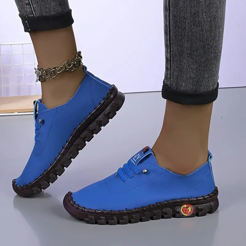 Damen nan flexible faltbare Freizeitsneaker mit stoßdämpfender Profilsohle Echo Archiv