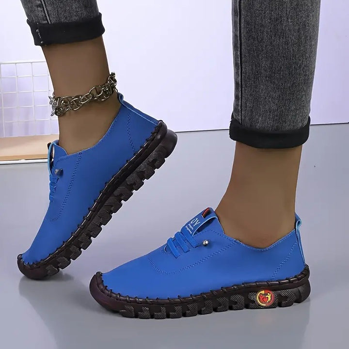 Damen nan flexible faltbare Freizeitsneaker mit stoßdämpfender Profilsohle Echo Archiv
