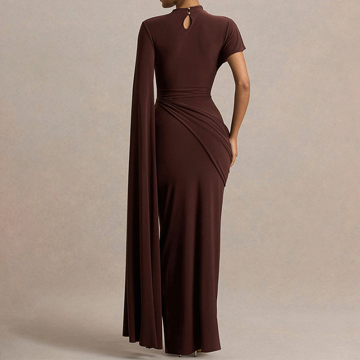 Damen Elegantes Kleid mit einzigartigem Drapierungsdesign Echo Archiv
