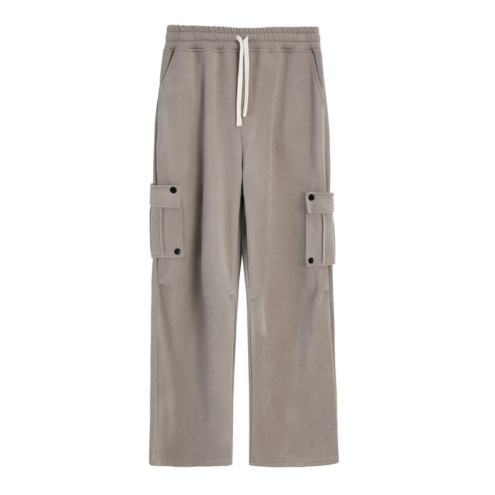 Herren Cargo-Jogginghosen mit seitlichen Taschen und elastischem Bund Echoarchiv