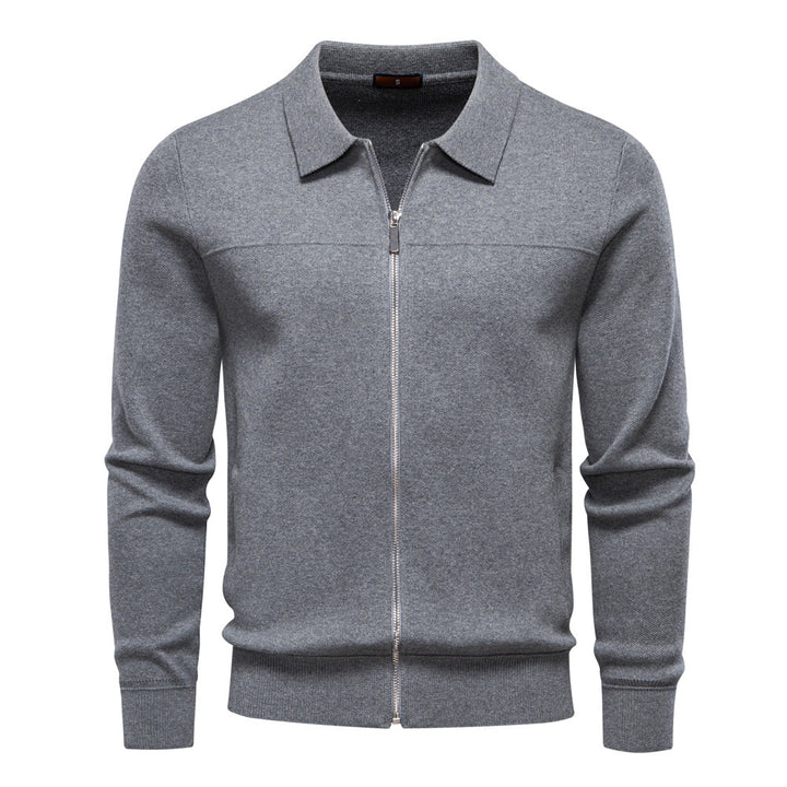 Herren modische Freizeitjacke mit hochwertigem Reißverschluss Echoarchiv