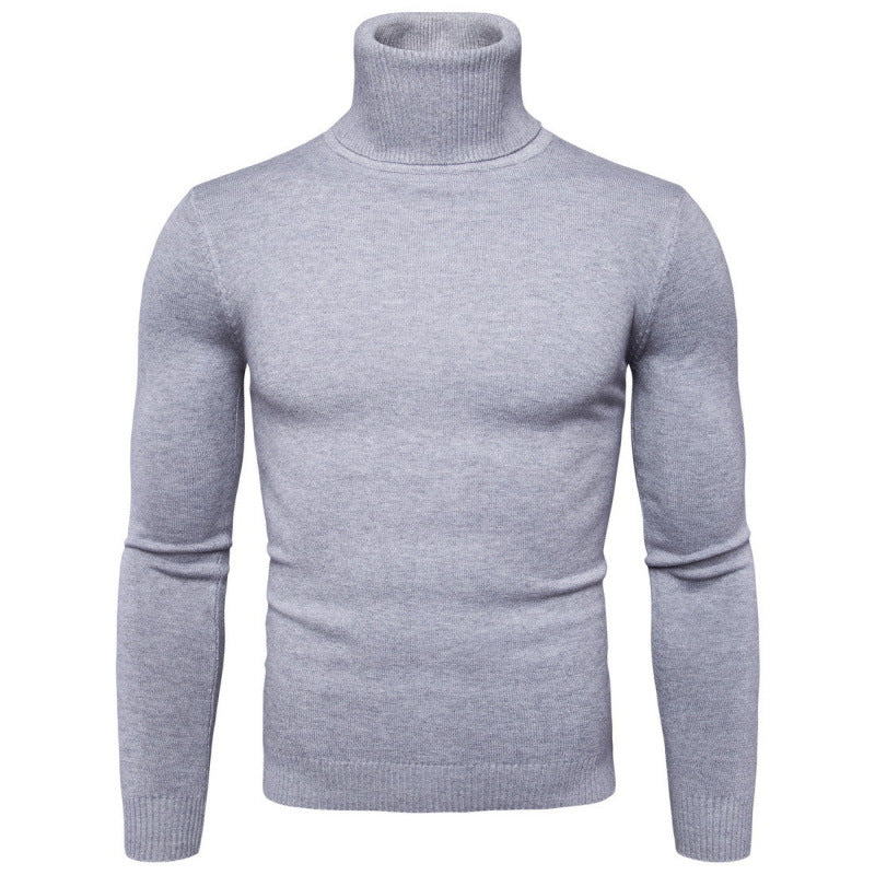 Herren Rollkragenpullover aus hochwertiger Baumwollmischung Echoarchiv