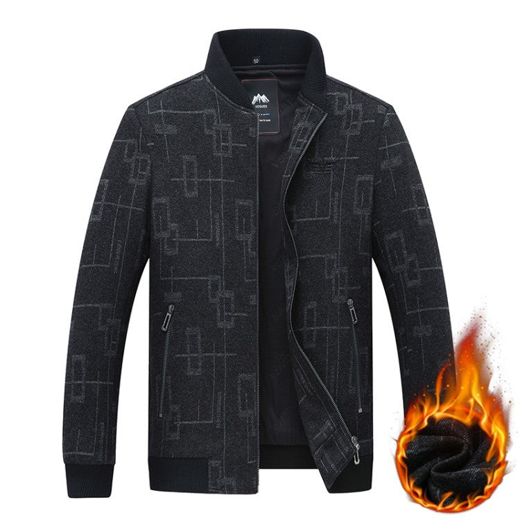 Herren moderne Steppjacke mit besonders warmem Innenfutter Echoarchiv
