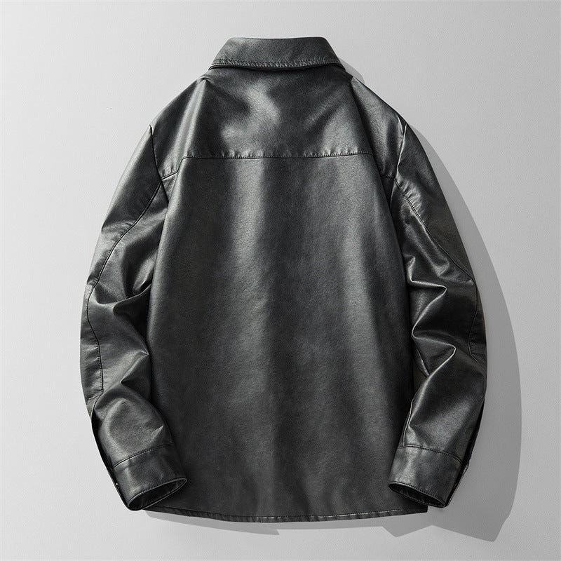 Herren Modische Lederjacke 1787797546 – Valtoré