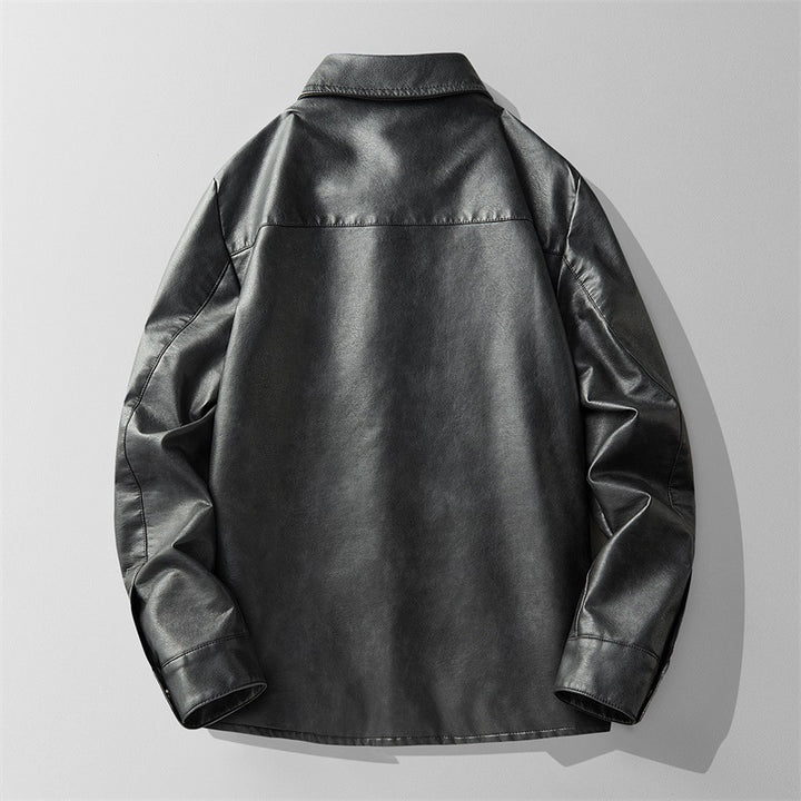 Herren Modische Lederjacke 1787797546 – Valtoré