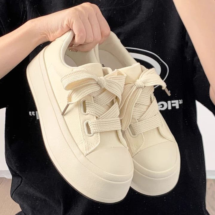 Damen Modische Sneakers mit stylischen Schleifen und gedämpfter Sohle Echo Archiv