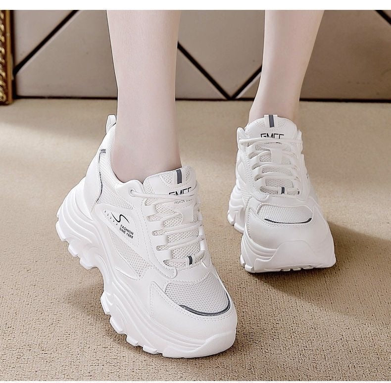Damen High-Top Sneakers mit trendigem Chunky-Design und atmungsaktiver Obermaterialkombination Echo Archiv