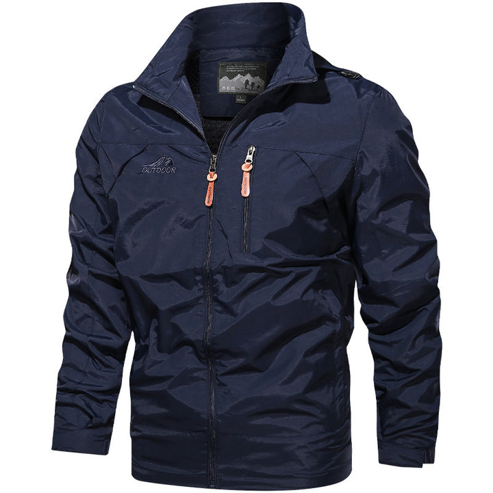 Herren Sportliche Übergangsjacke mit abnehmbarer Kapuze Echo Archiv