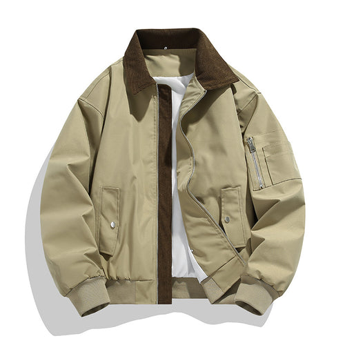 Herren Modische Übergangsjacke mit Steppdesign Echoarchiv