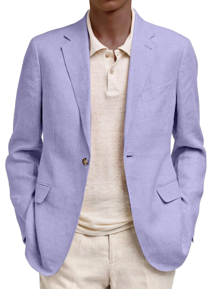 Herren Elegante Leinenjacke Echoarchiv
