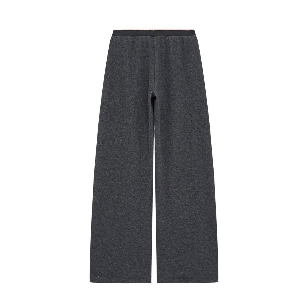 Damen Boxy-Rippstrick-Pullover mit Rundhalsausschnitt Echoarchiv