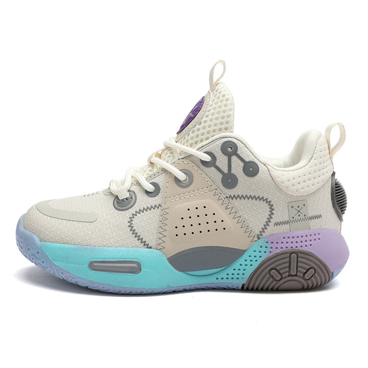 Damen Colorblock-Sneaker mit atmungsaktivem Mesh und gepolsterter Komfortsohle – Névara