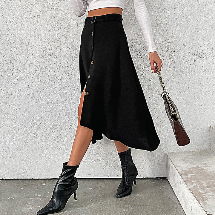 Damen Elegant geschnittene Midi-Rock Echo Archiv