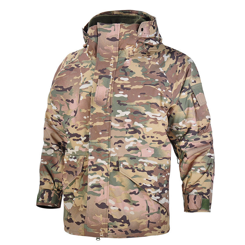 Herren wetterfeste Camouflage-Jacke Echoarchiv