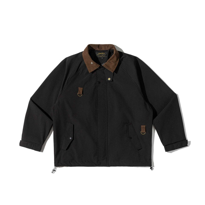 Herren Fieldjacke im Parka‑Stil mit Cordkragen und Utility‑Details Echoarchiv