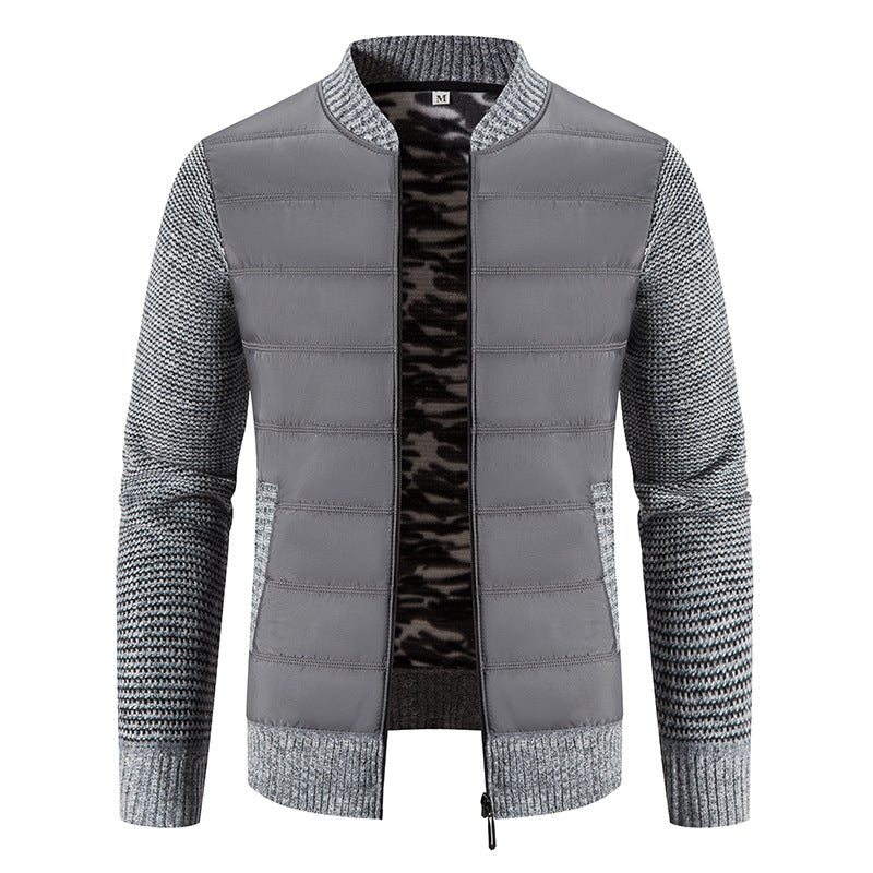 Herren lässige Übergangsjacke mit modernem Design und funktionalen Details Echoarchiv