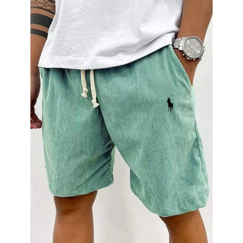 Herren Freizeithose aus weichem Baumwoll-Mix mit Gummizug DMCA do not reactivate – Sorevano