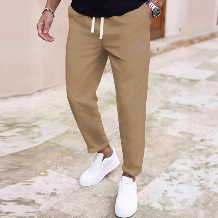 Herren Freizeithose mit elastischem Bund und praktischen Taschen Echoarchiv