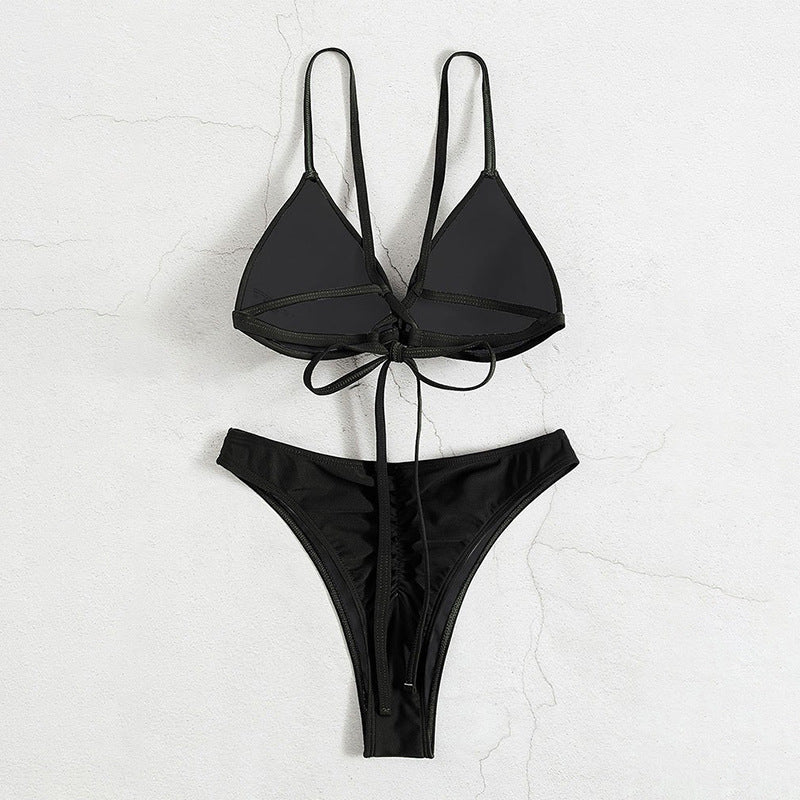 Damen Triangel-Bikinioberteil mit verstellbaren Trägern und elegantem Schnitt Echo Archiv