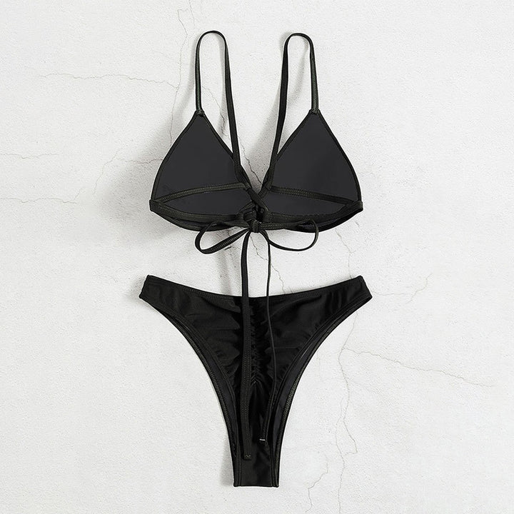 Damen Triangel-Bikinioberteil mit verstellbaren Trägern und elegantem Schnitt Echo Archiv