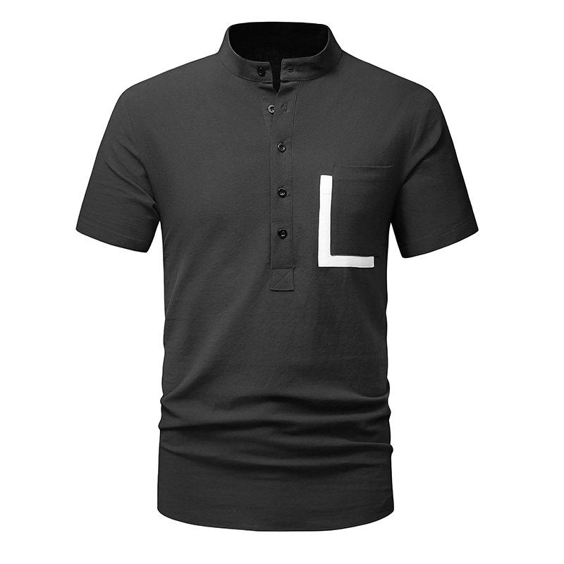 Herren Freizeitset mit modernem Stehkragen und sportlichem Design Echoarchiv