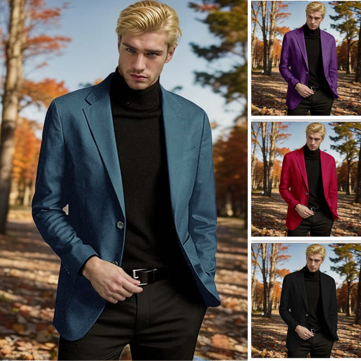 Herren Eleganter Blazer mit stilvollem Schnitt und hochwertigem Material – Tianoro