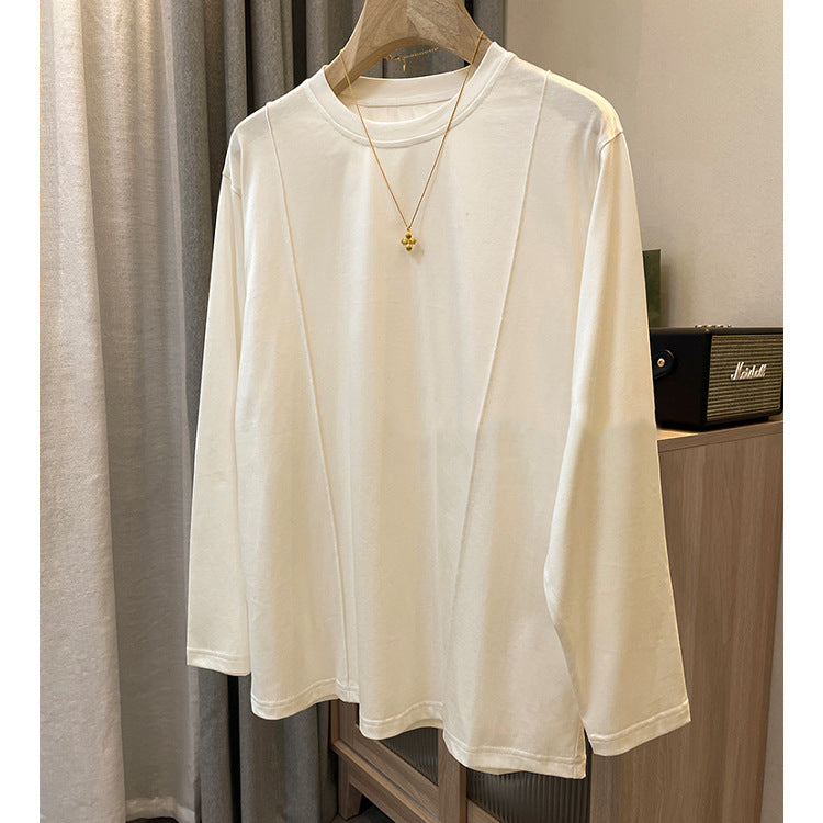Damen Bequemes Langarmshirt aus hochwertiger Baumwolle Echoarchiv