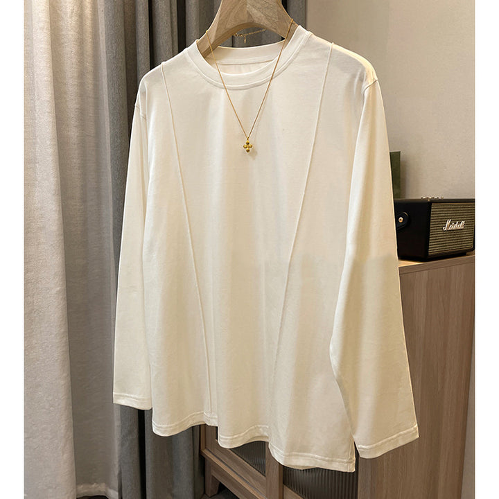 Damen Bequemes Langarmshirt aus hochwertiger Baumwolle Echoarchiv
