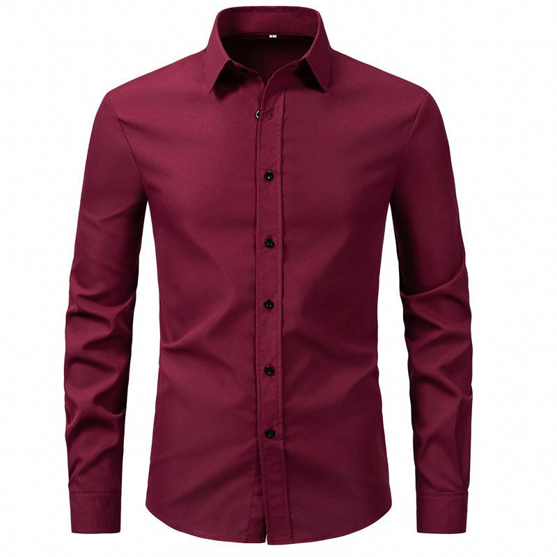 Herren Langarm Hemd mit modernem Schnitt und eleganten Details Echoarchiv
