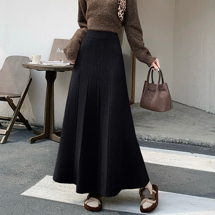 Damen Eleganter Wickelrock mit raffiniertem Muster Echo Archiv