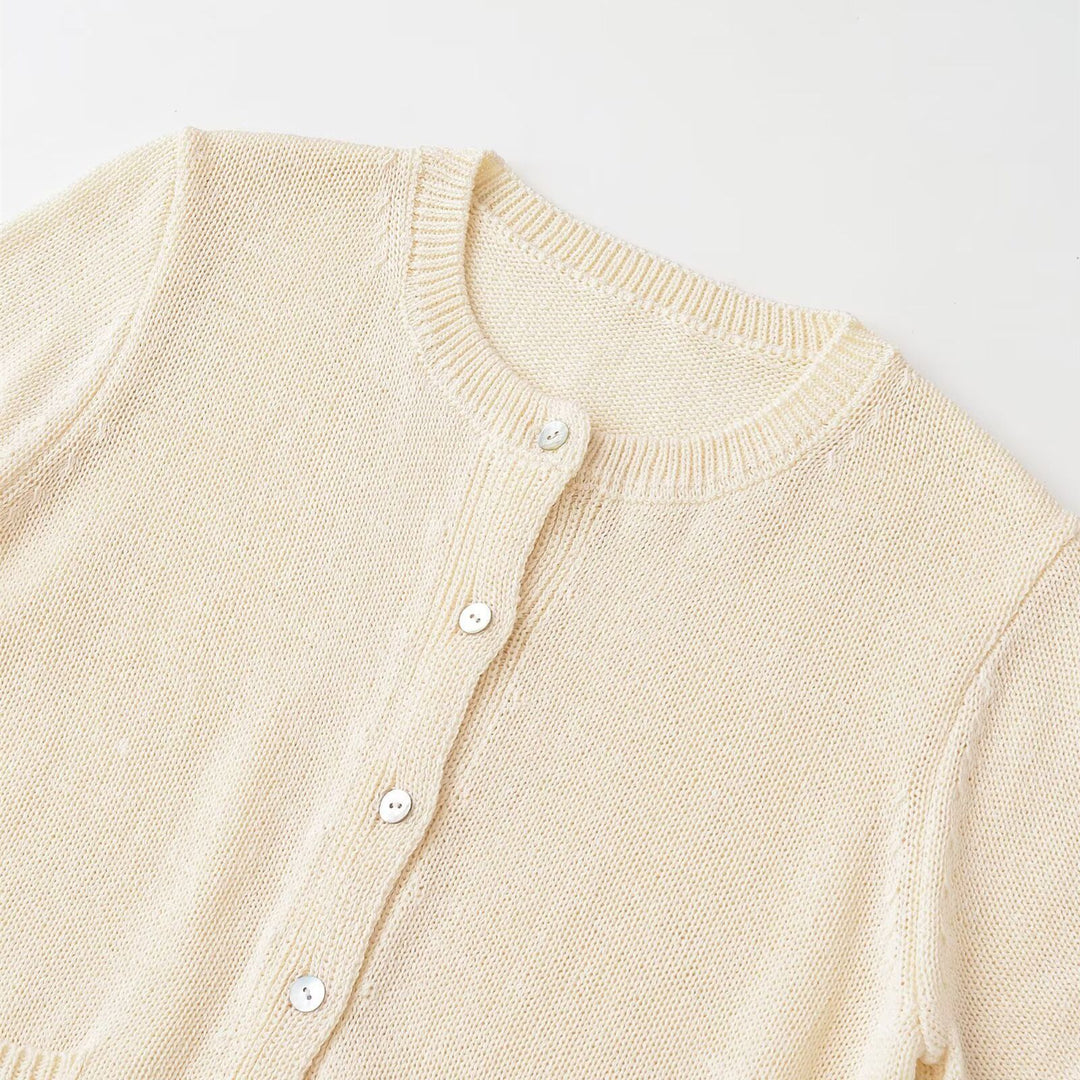 Damen Strickjacke mit Knopfdetail und praktischen Taschen Echo Archiv
